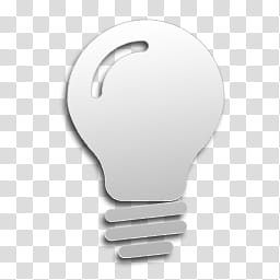 Devine Icons, white light bulb illustration transparent background PNG clipart Devine Icons, white light bulb illustration transparent background PNG clipart