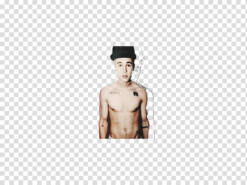 Justin bieber shirtless transparent background PNG clipart
