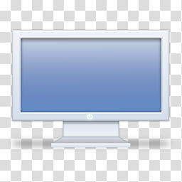 ND Screens, WhiteBlue icon transparent background PNG clipart