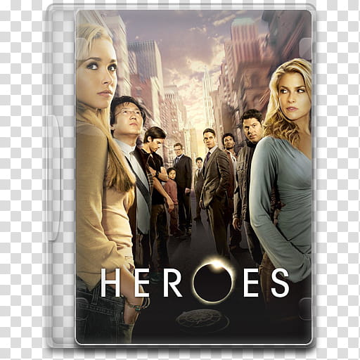 Heroes Icon , Heroes, Heroes DVD cover transparent background PNG clipart