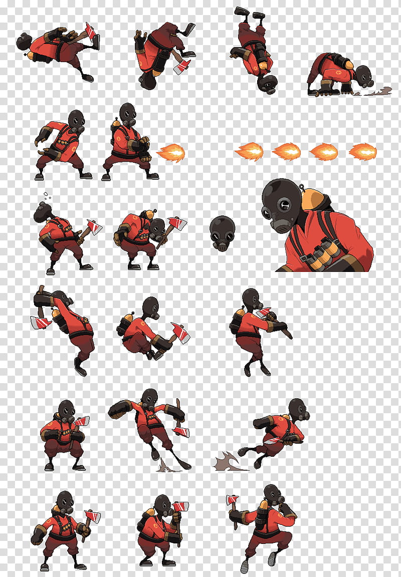 Team Fortress 2 Line, Gang Garrison 2, Sprite, Video Games, Hadoken, Fighting Game, Computer Graphics, 2d Computer Graphics transparent background PNG clipart