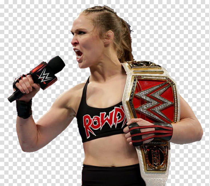 Ronda Rousey RAW  transparent background PNG clipart