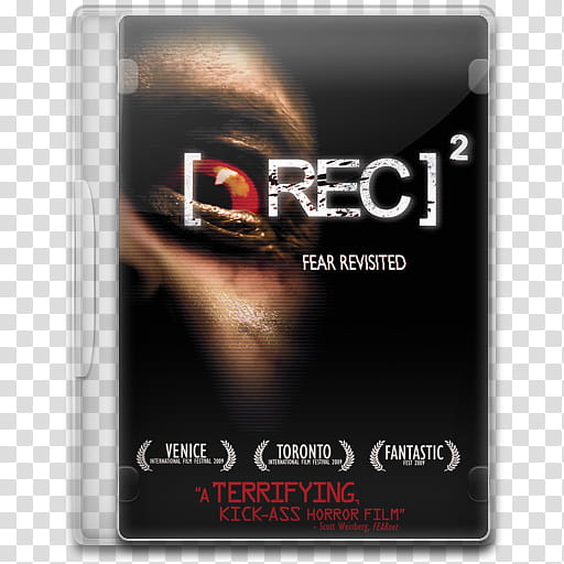 Movie Icon , [Rec] , [ Rec ]  disc case illustration transparent background PNG clipart