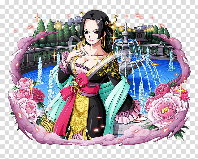 Boa Hancock the Pirate Empress, woman character transparent background PNG clipart