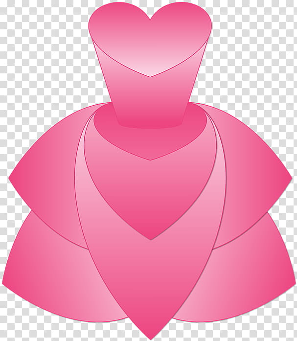 Girl Heart, Dress, Drawing, Pink, Princess, Color, Princess Line, Magenta transparent background PNG clipart