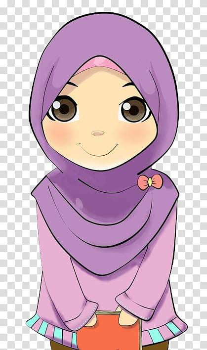 Islamic Girl, Muslim, Women In Islam, Woman, Hijab, Islamic Studies, Islamic Art, Cartoon transparent background PNG clipart