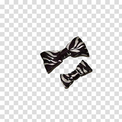 , gray-and-black bow ribbons transparent background PNG clipart
