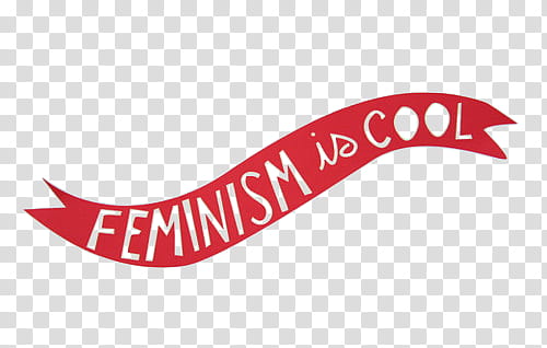 Feminism text transparent background PNG clipart