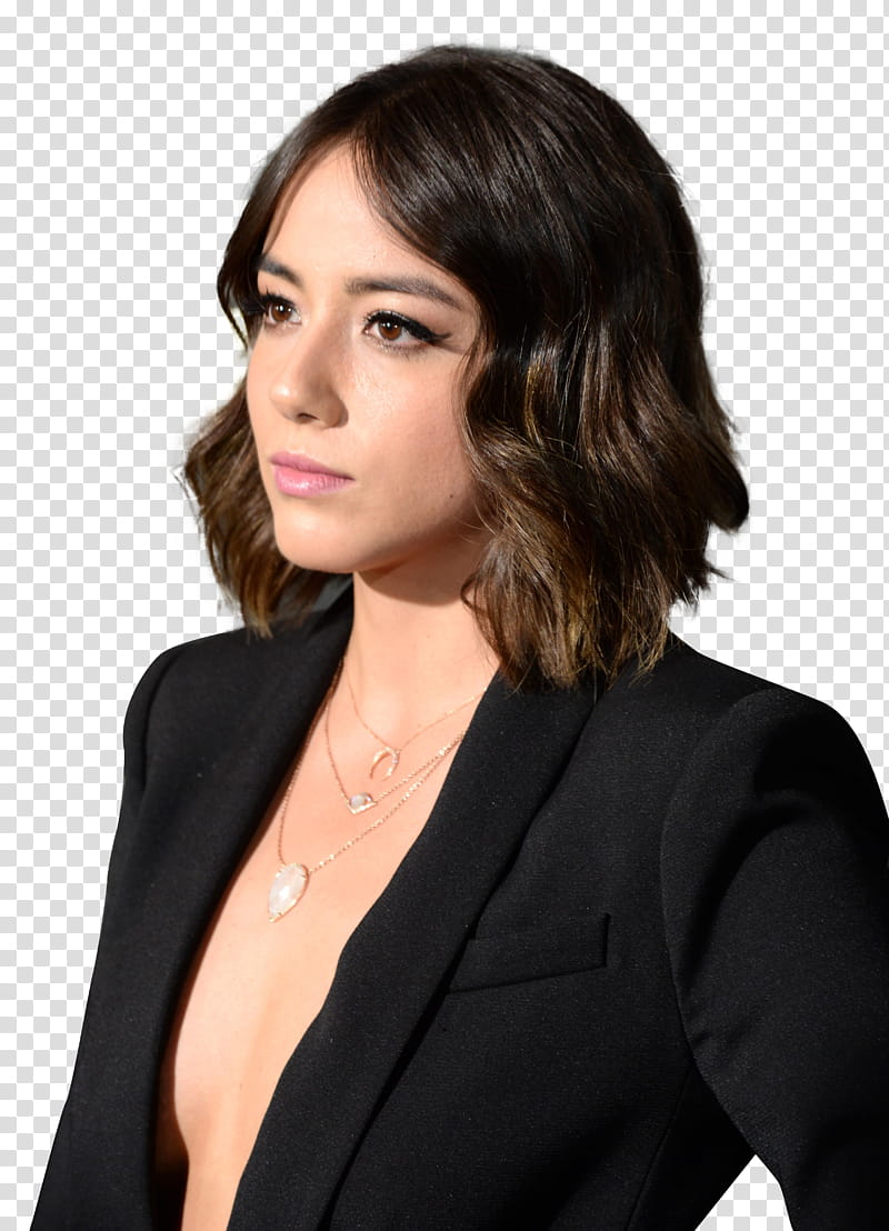 Chloe Bennet,  transparent background PNG clipart