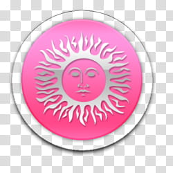 pretty pink icons, , pink and blue sun-printed logo transparent background PNG clipart