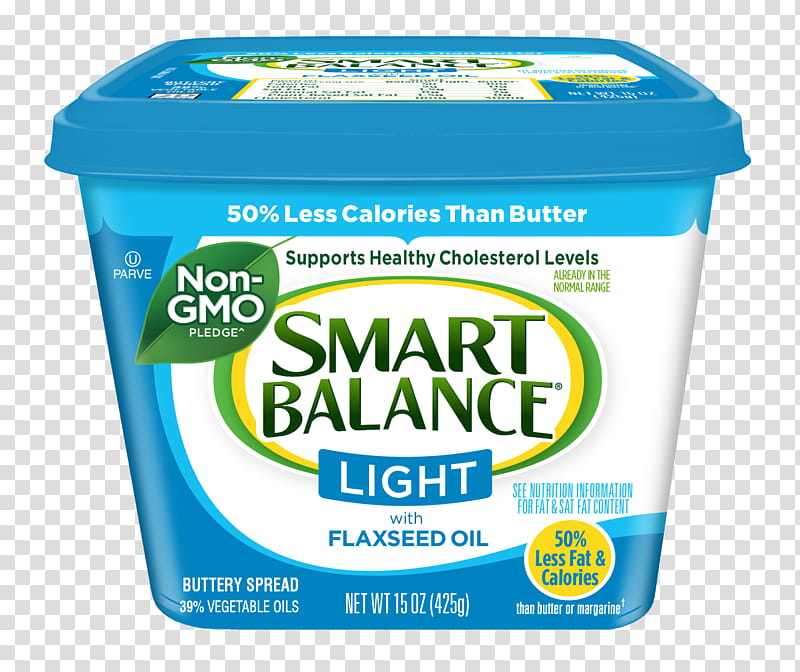 Water, Smart Balance Heartright Light Buttery Spread, Margarine, Food, Veganism, Ingredient, Flax, Linseed Oil transparent background PNG clipart
