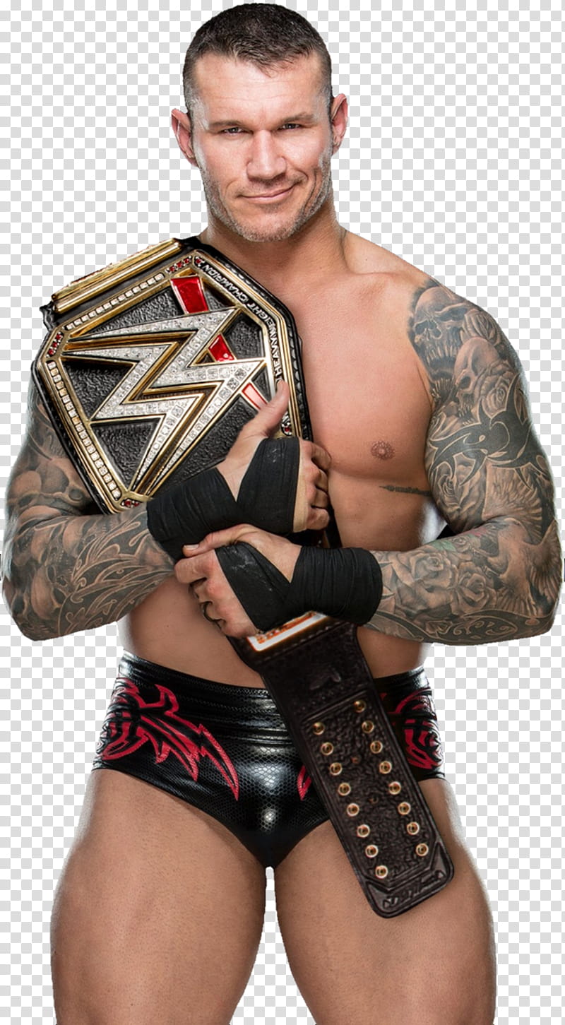 RANDY ORTON WWE CHAMPION transparent background PNG clipart