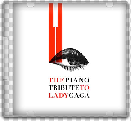 Lady Gaga CD Cover icon,  transparent background PNG clipart