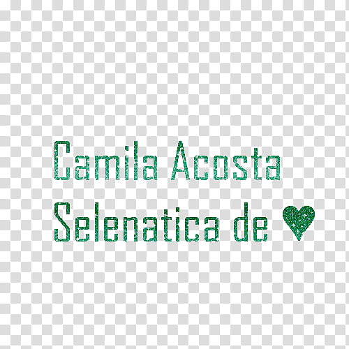 Texto para Camila Ortiz transparent background PNG clipart