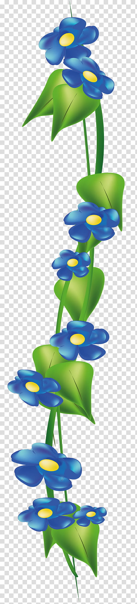 flower border, Blue, Plant, Petal, Forgetmenot, Plant Stem, Cut Flowers transparent background PNG clipart