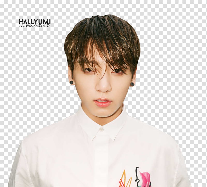 BTS HYYH pt , man in white button-up dress shirt transparent background PNG clipart
