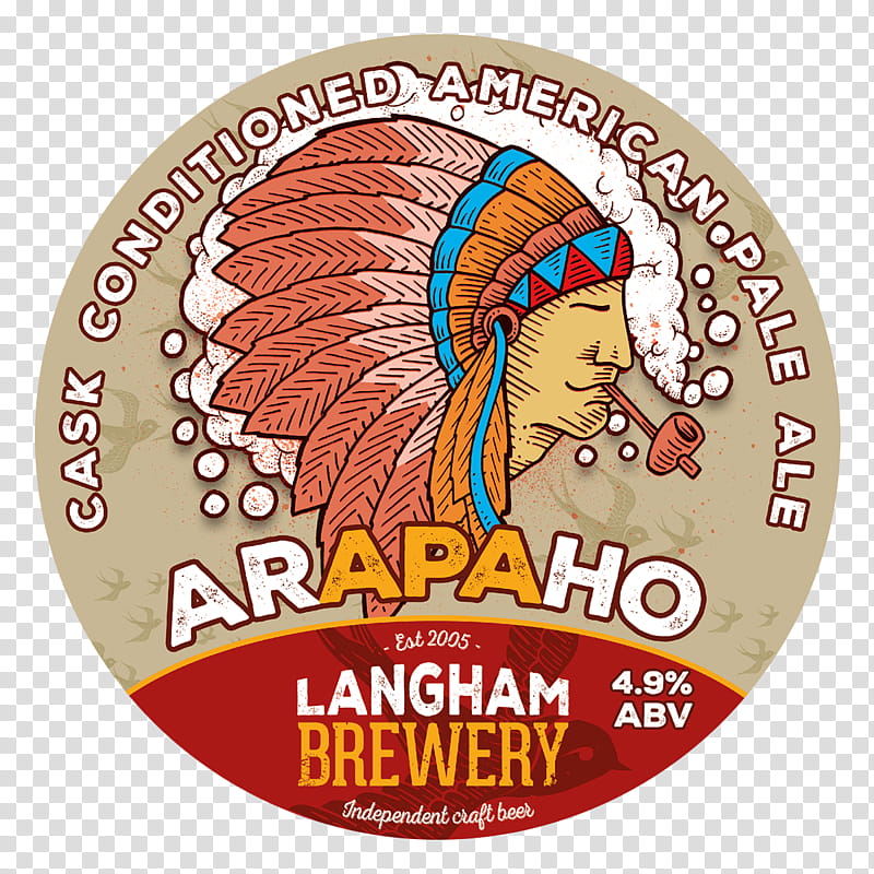 Beer, American Pale Ale, Recreation, Langham Hospitality Group, Arapaho, Label, Badge transparent background PNG clipart