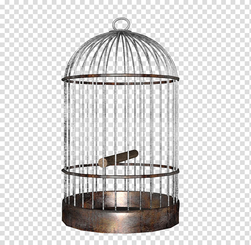 gray metal bird cage transparent background PNG clipart
