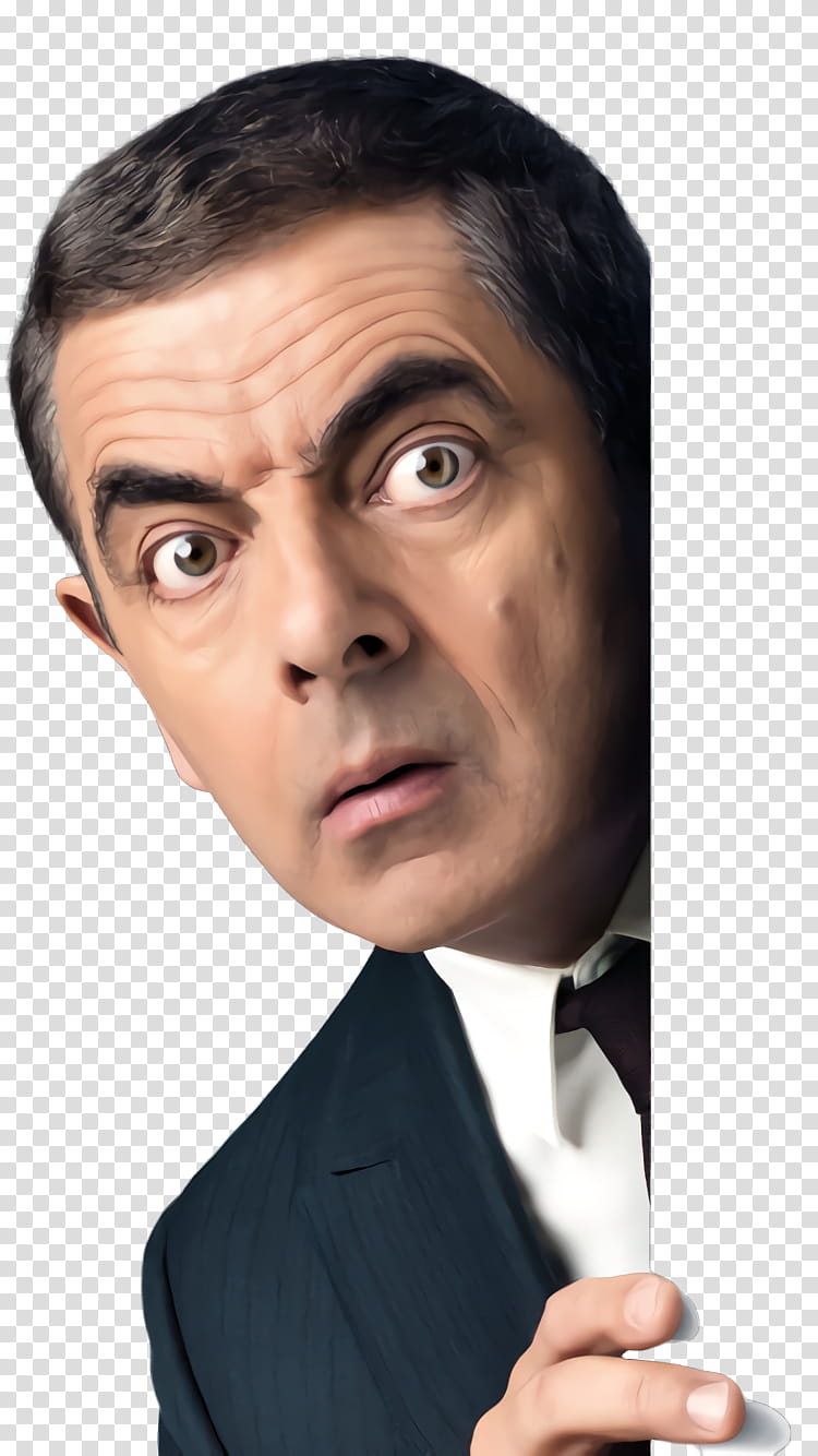 Face, Rowan Atkinson, Johnny English Strikes Again, Film, 2018, Comedy, Action, Poster transparent background PNG clipart