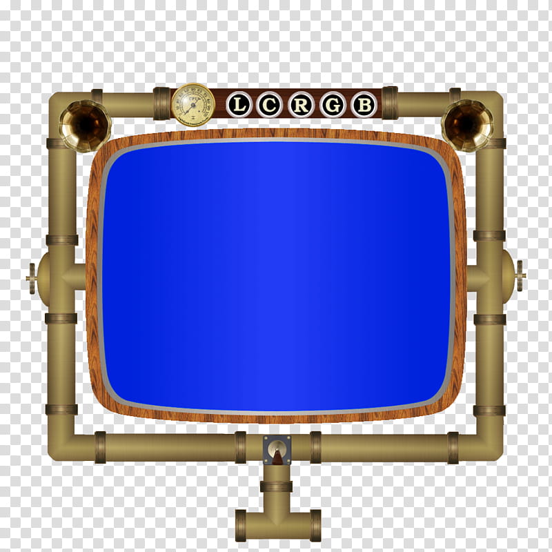 Steampunk Monitor Icon V, monitor-ok-off-fs- transparent background PNG clipart