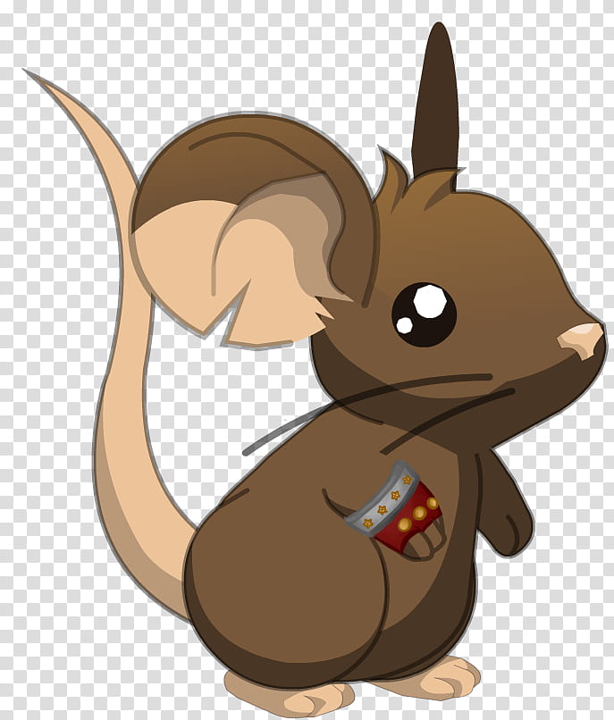 cartoon squirrel mouse rat tail, Cartoon, Animation transparent background PNG clipart