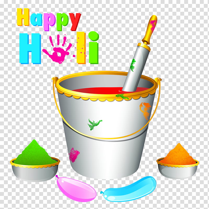 Festival, Holi, Wish, Rangwali Holi, Happiness, Holika, Bucket, Plastic transparent background PNG clipart