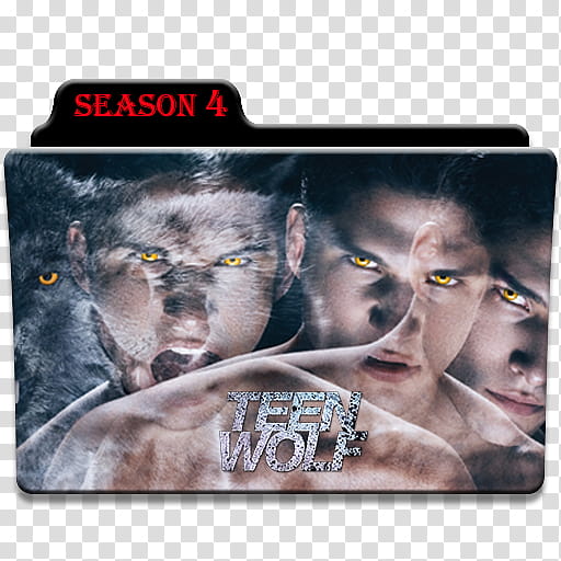 Teen Wolf seasons  to  icons, S- transparent background PNG clipart