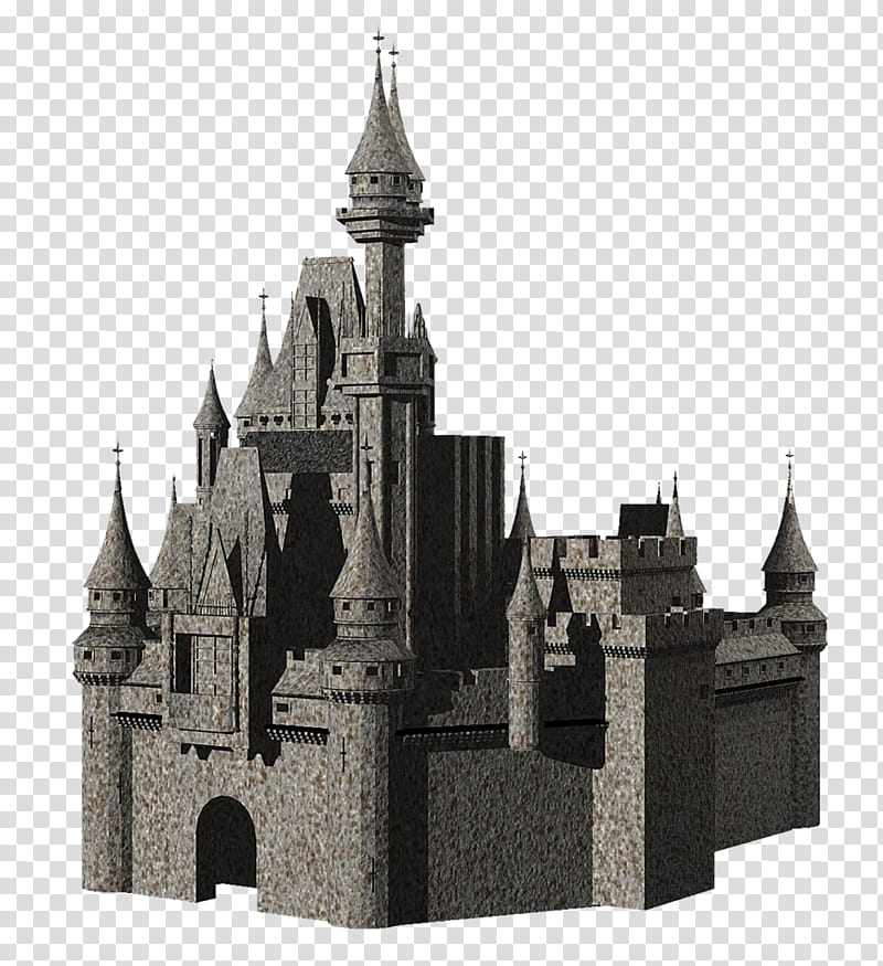 Castle, 3D Computer Graphics, 3D Modeling, Building, Video Games, Medieval Architecture, Spire, Turret transparent background PNG clipart