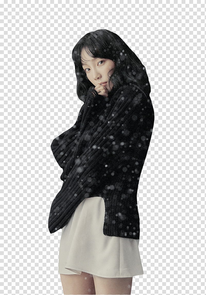 TAEYEON SNSD THIS IS CHRISTMAS, Korean Celebrity transparent background PNG clipart