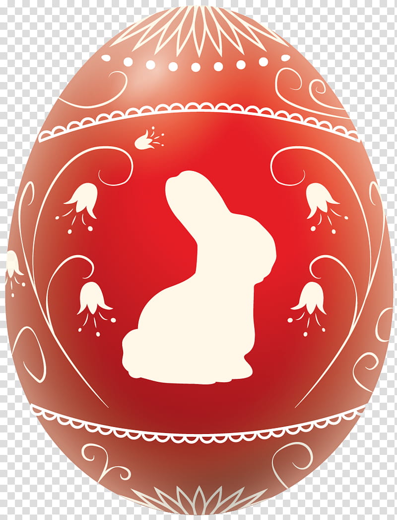 white and red egg transparent background PNG clipart