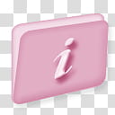 Icons, Royal Folder Info, pink laptop illustration transparent background PNG clipart
