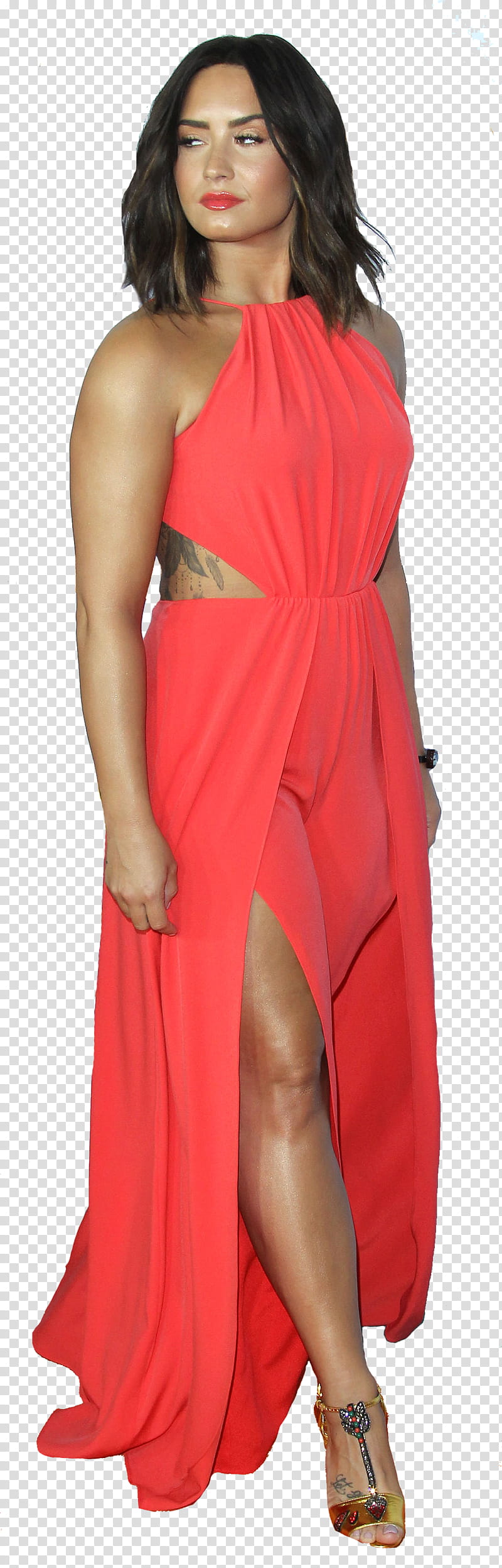 Demi Lovato , SelenaPurpleewDirect () transparent background PNG clipart