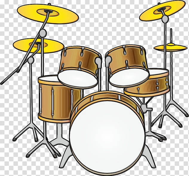 drum drums percussion musical instrument, Watercolor, Paint, Wet Ink, Tomtom Drum, Drummer, Bass Drum, Gong Bass Drum transparent background PNG clipart