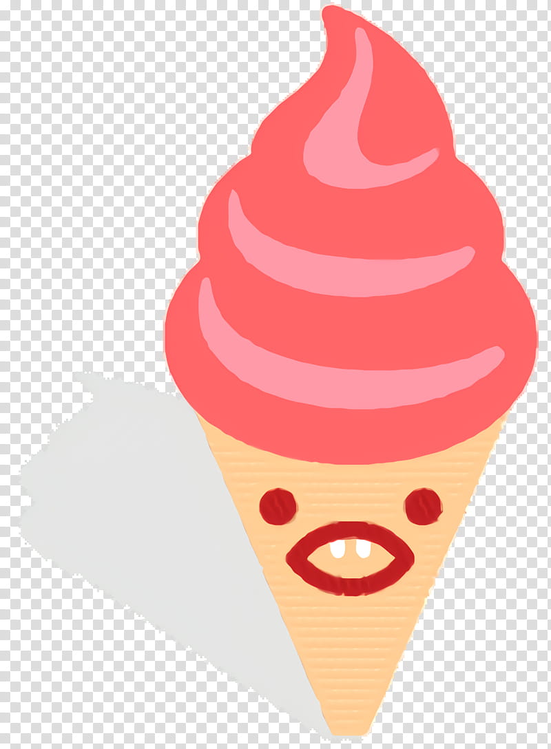 Ice Cream Cone, Drawing, Cartoon, Kawaii, Menu, Soft Serve Ice Creams, Frozen Dessert, Food transparent background PNG clipart