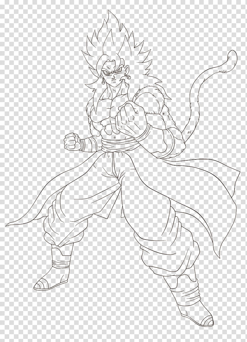 Vegetto Xeno SSJ transparent background PNG clipart