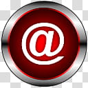 PrimaryCons Red, At logo transparent background PNG clipart