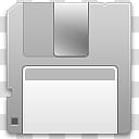 Leopard for Windows XP, silver floppy disk illustration transparent background PNG clipart