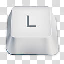 Keyboard Buttons, L keyboard key illustration transparent background PNG clipart