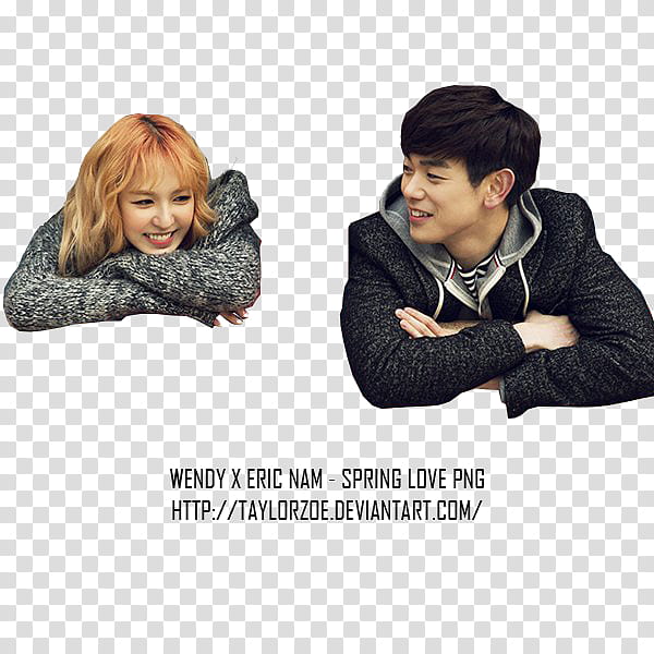 RENDER Wendy Eric Nam Spring Love transparent background PNG clipart