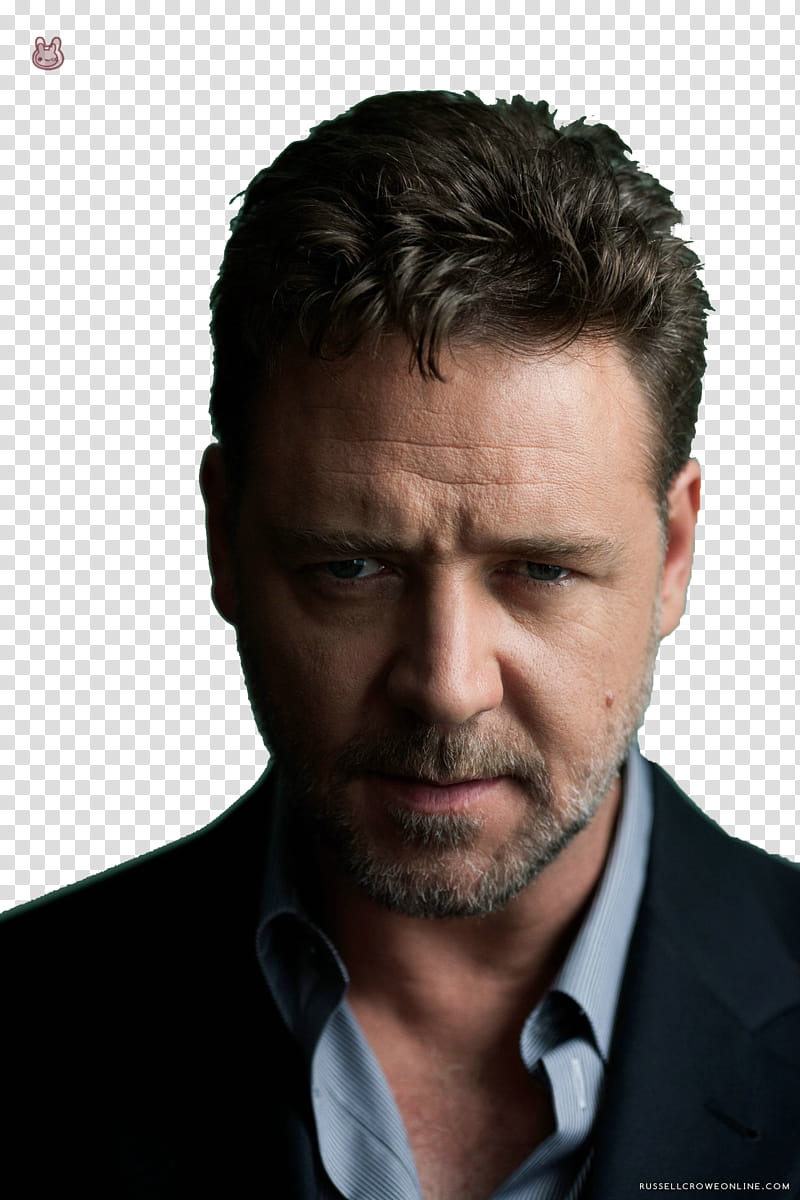 Russell Crowe transparent background PNG clipart