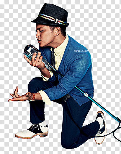 BRUNO MARS!, WINEHOUSER EDITION transparent background PNG clipart