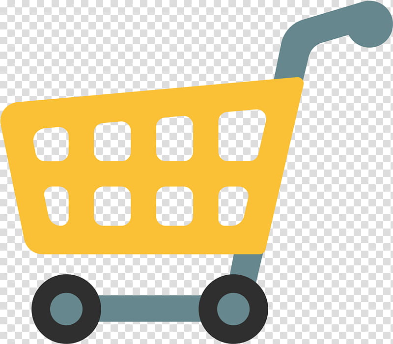 Baby Emoji, Shopping Cart, Shopping Bag, Shopping Bags Trolleys, Vehicle, Yellow, Baby Products, Rolling transparent background PNG clipart