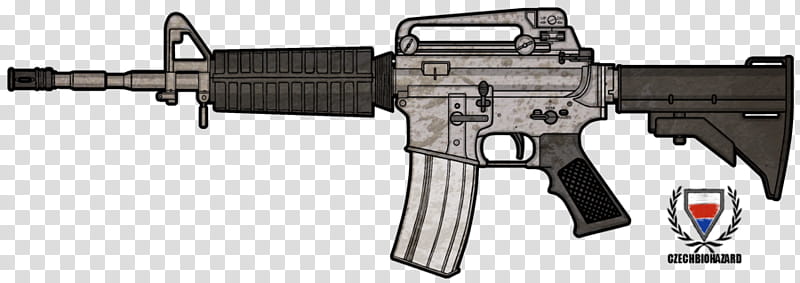Colt MA, assault rifle illustration transparent background PNG clipart