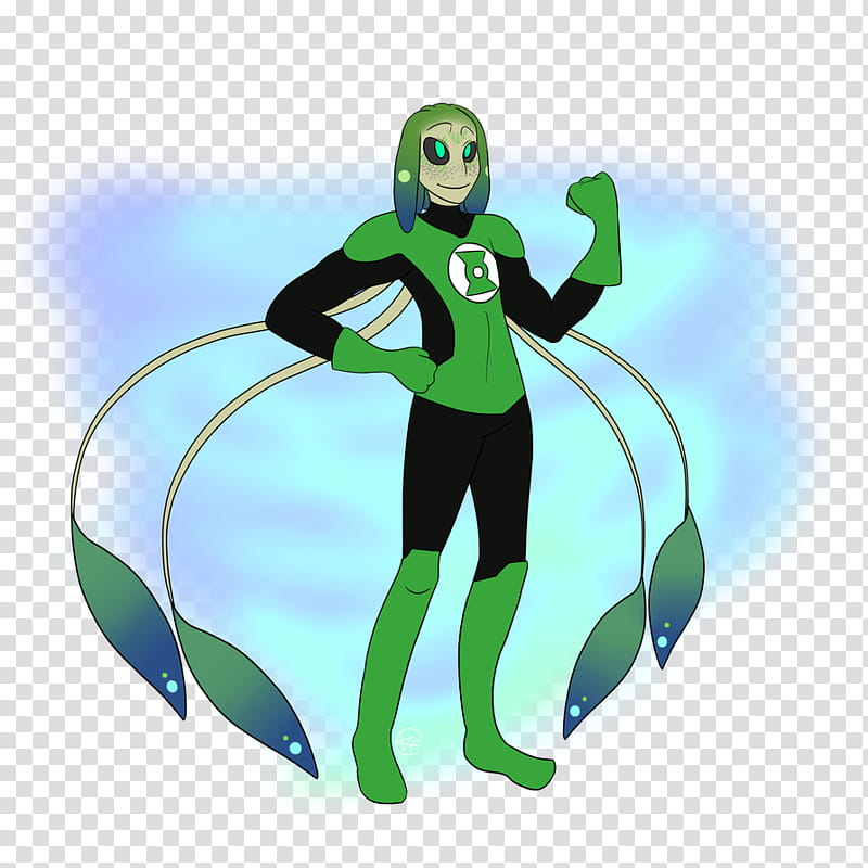 Green Lantern Titus transparent background PNG clipart