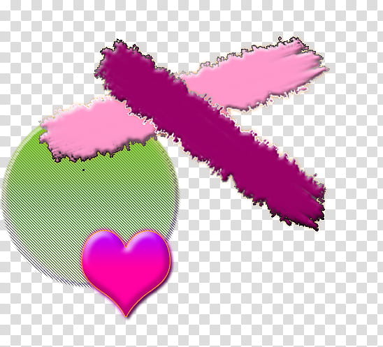 Frames Heart, pink, purple, and green illustration transparent background PNG clipart