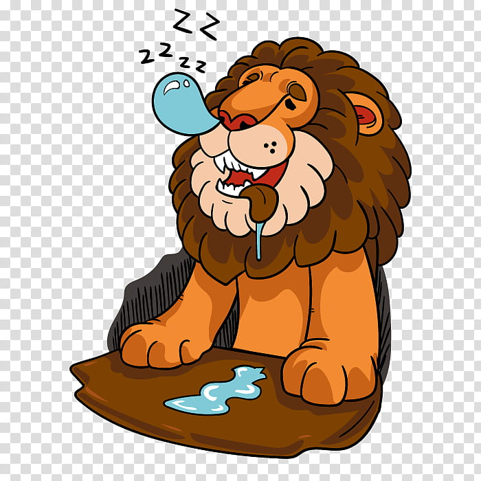 Cats, Lion, Sleep, Cartoon, Bear, Facial Expression, Emotion, Feeling transparent background PNG clipart