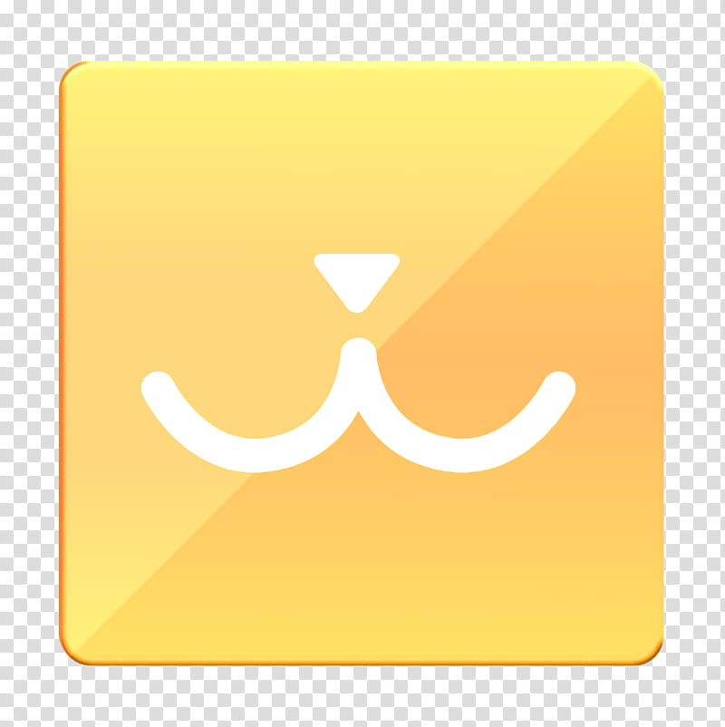 gloss icon media icon miu icon, Gloss Icon, Social Icon, Square Icon, Yellow transparent background PNG clipart