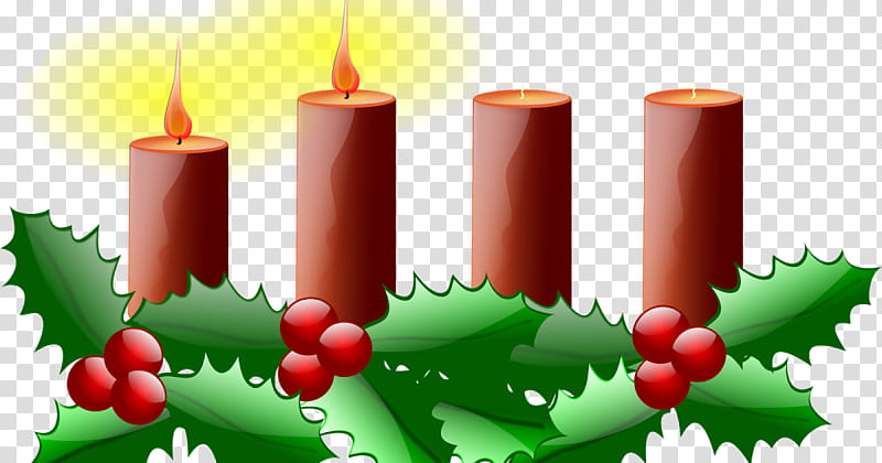 Christmas Decoration, Advent Sunday, Second Sunday Of Advent, 4th Sunday Of Advent, Christmas Day, Advent Calendars, Gaudete Sunday, Advent Candle transparent background PNG clipart