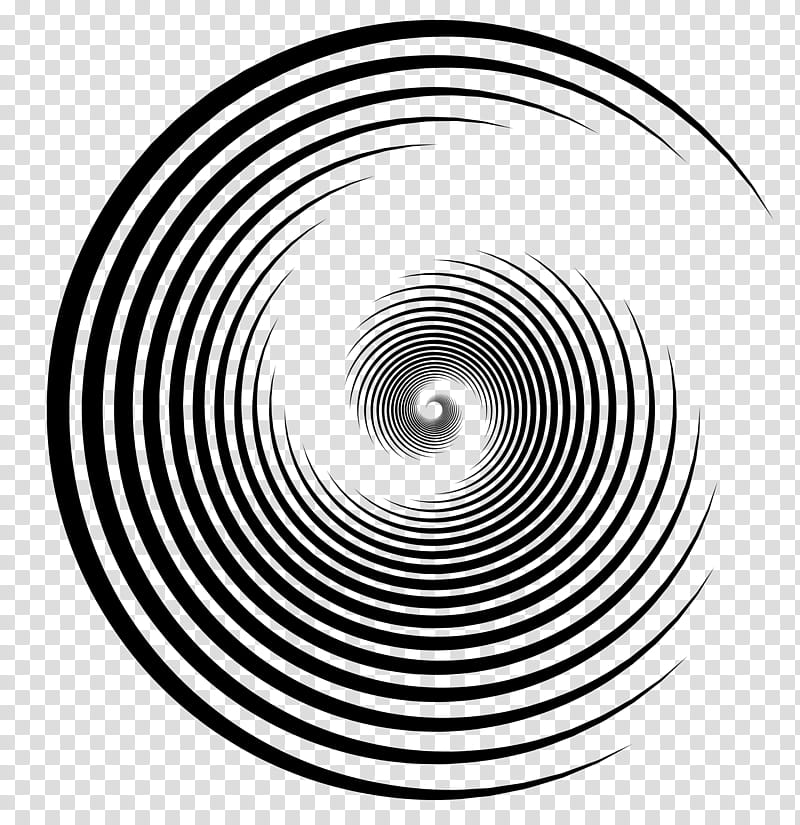 Rainbow Circle, Spiral, Swirl , Web Design, Line, Vortex, Blackandwhite transparent background PNG clipart