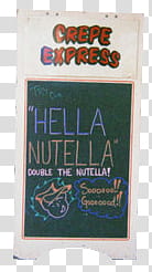 , Crepe Express Hella Nutella transparent background PNG clipart